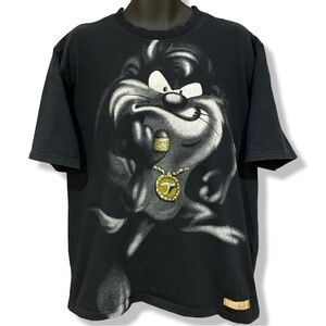 Vintage Y2K TAZ Gangsta T-Shirt